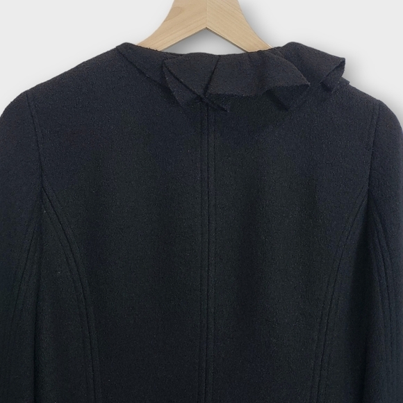 Rebecca Taylor Wool Ruffled Jacket - Picture 6 of 12